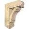 Ekena Millwork Olympic Arts and Crafts Rough Sawn Bracket w/ Offset Brace, Douglas Fir, 8"W x 22"D x 26"H BKT0806X22X26OLY03RDF - alternate 1